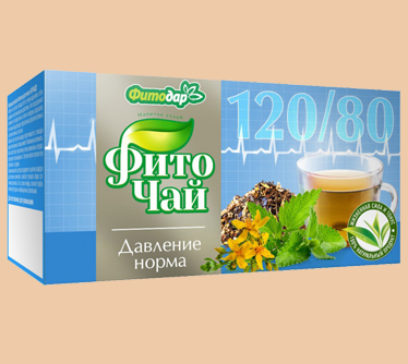 фито чай Давление норма Фитодар, травяные чаи, купить оптом в Москве