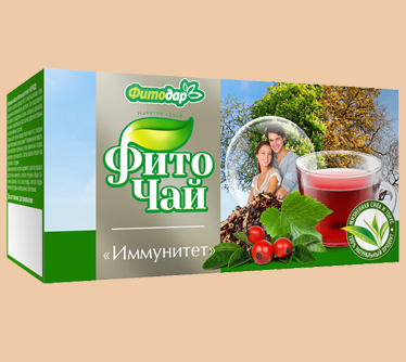 фито чай Иммунитет Фитодар, травяные чаи, купить оптом в Москве