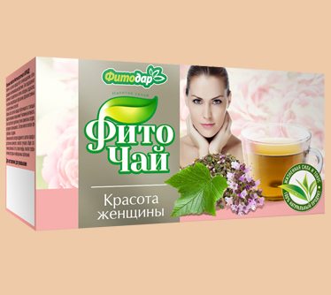 фито чай Красота женщины Фитодар, травяные чаи, купить оптом в Москве