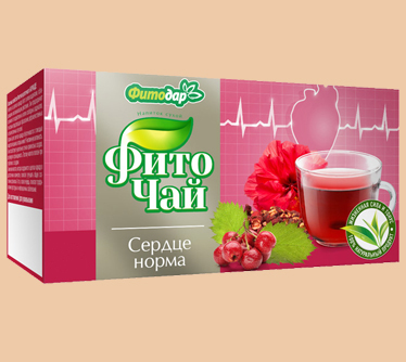 фито чай Сердце норма Фитодар, травяные чаи, купить оптом в Москве