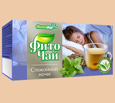 фито чай Спокойной ночи Фитодар, травяные чаи, купить оптом в Москве