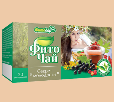 фито чай Секрет молодости Фитодар, травяные чаи, купить оптом в Москве